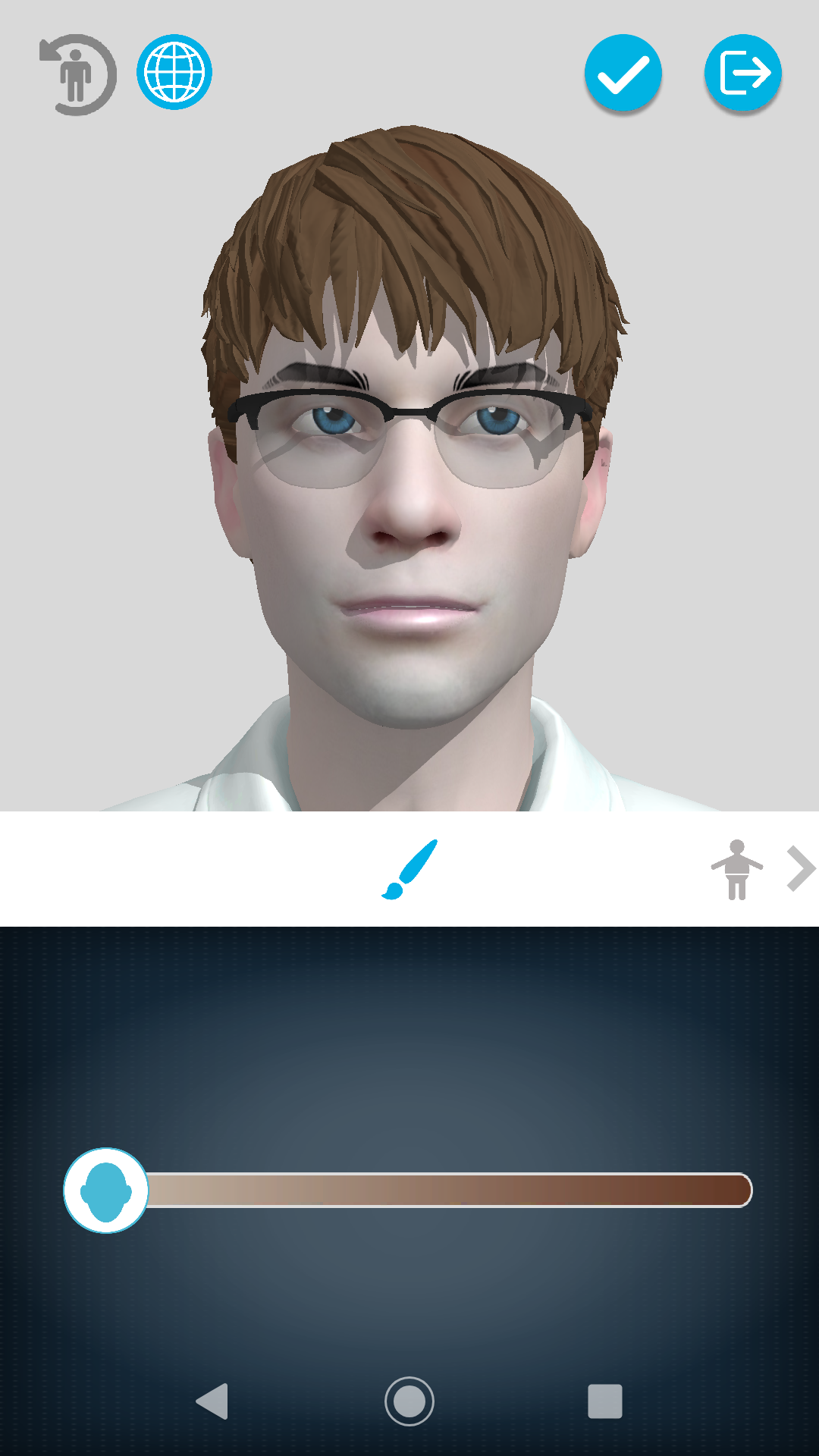Application de création d'avatar pour VIVE Sync